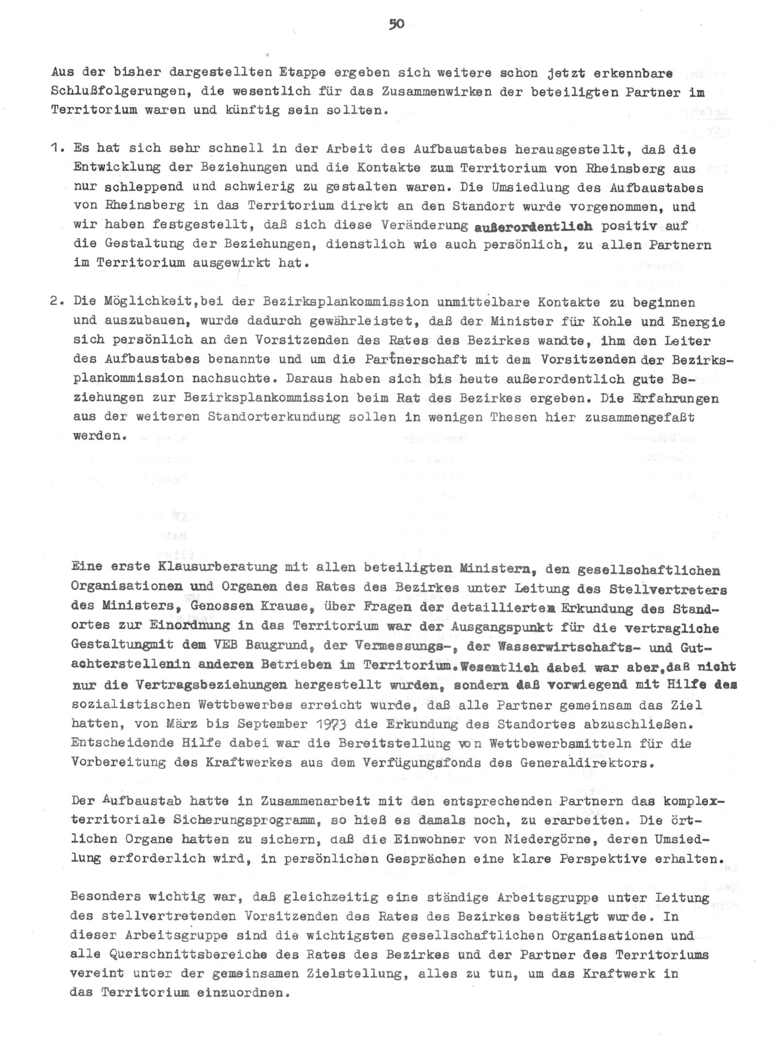 DDR KKW Stendal, Baustelle , Investkonferenz Boxberg 1974 